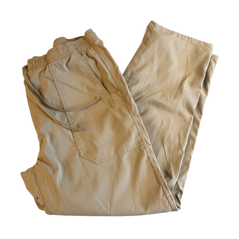 Prana Standard Tapered Pants Mens XL 30 Khaki Tan Hiking
